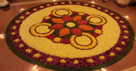 Diwali 2022 : दिवाळीनिमित्ताने अशी बनवा फुलांची रांगोळी