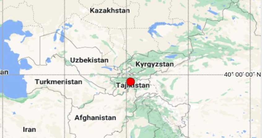 earthquake in tajikistan