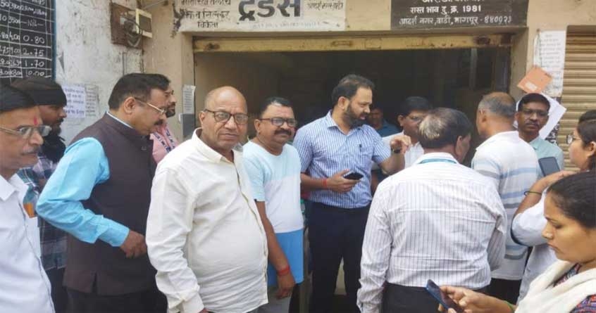 collectors visit to the cheap grain shop in wadi
