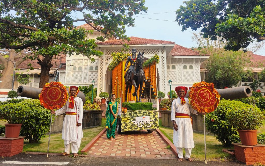 shivaji-maharaj-statue-kupwada-unveiled-by-governor - Abhijeet Bharat