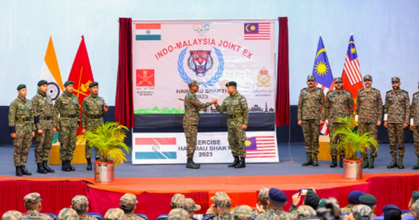 india-malaysia-joint-military-exercise-harimau-shakti-2023 - Abhijeet Bharat