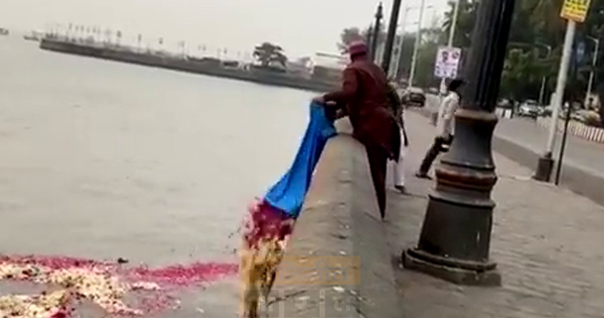 gateway-of-india-marine-pollution-police-action - Abhijeet Bharat