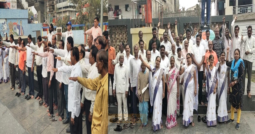 vanchit-bahujan-aghadi-celebrates-constitution-day-in-wadi - Abhijeet Bharat