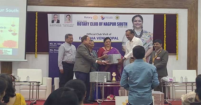 diwali snacks for jawans by rotary club of nagpur south