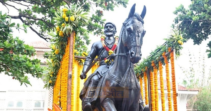 shivaji-maharaj-statue-unveiled-at-kupwara-border - Abhijeet Bharat