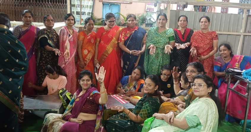 nagpur-navratri-mehandi-celebrations - Abhijeet Bharat