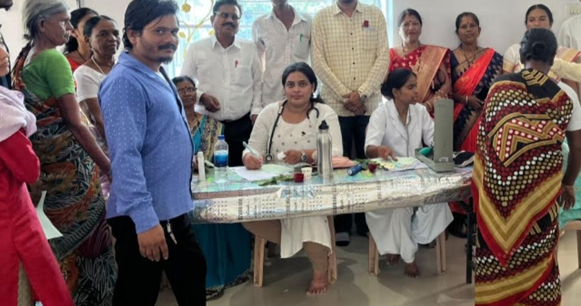 125 citizens benefited from the diagnosis camp in lavaya - Abhijeet Bharat