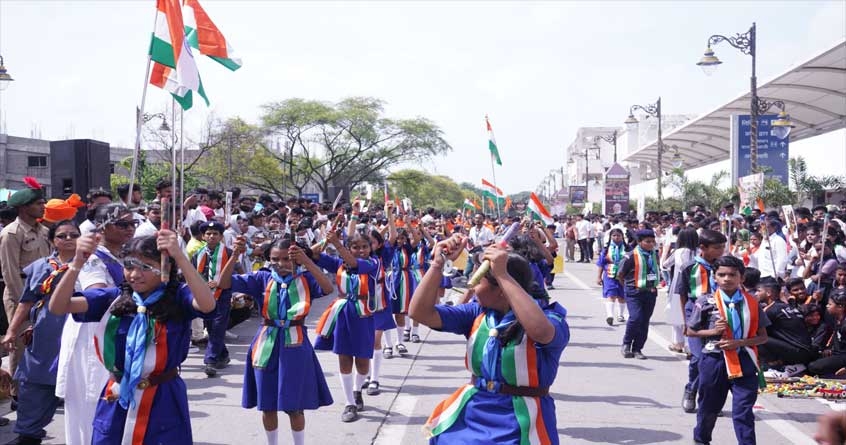 Delhi Rajpath Parade at Futala Lake