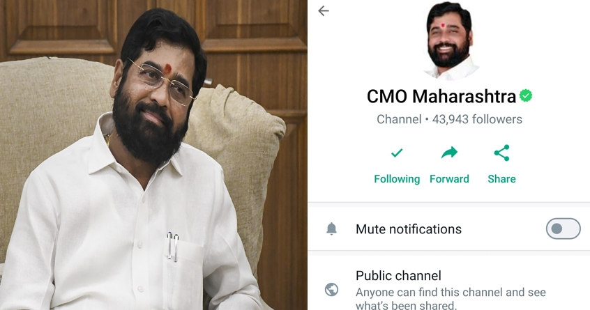 maharashtra-cm-eknath-shinde-launches-whatsapp-channel-for-public-engagement - Abhijeet Bharat