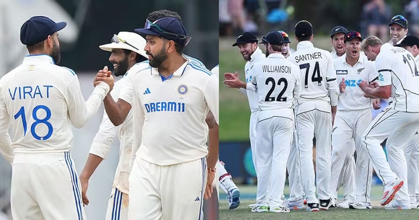 India and New Zealand Test match