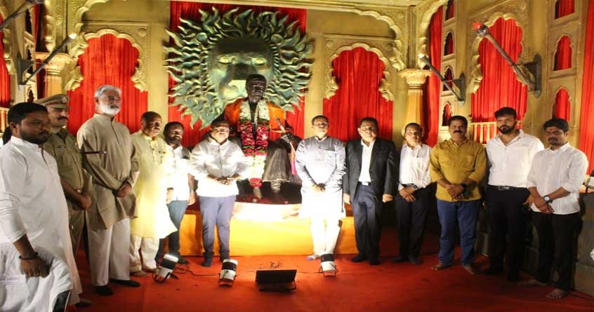 Nagpur Shiv Jayanti celebrated with Laser Drone Light Show