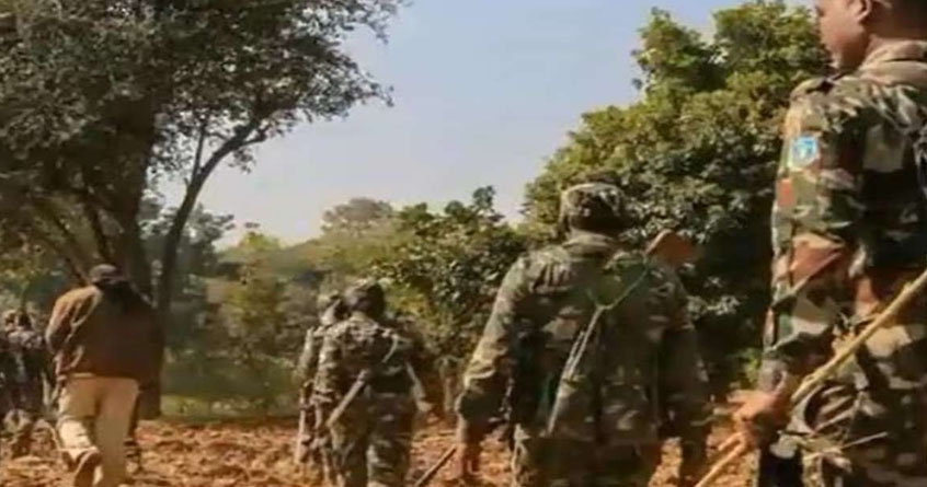 security personnel killed 6 Naxalites in an encounter in Bijapur