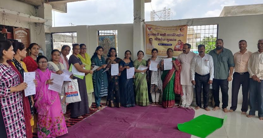 BJP Mahila Aghadi meeting in Bokhara