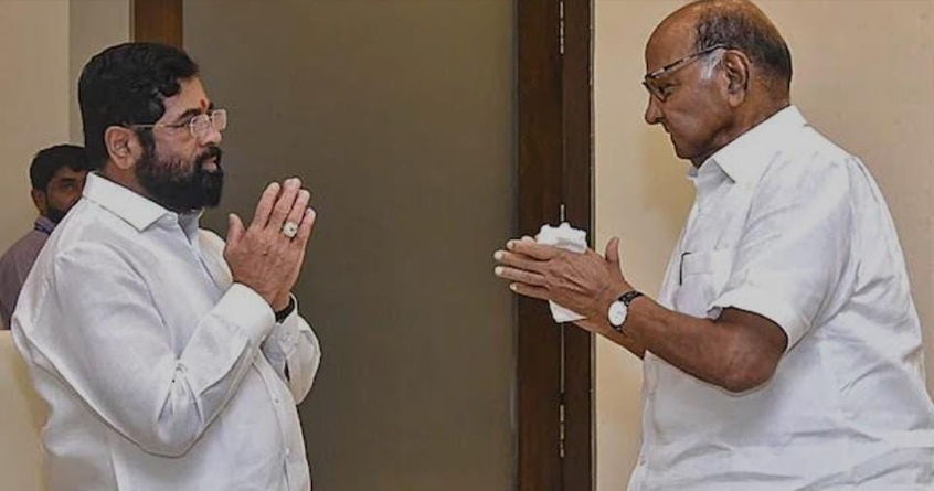 Meeting of Sharad Pawar and CM Eknath Shinde