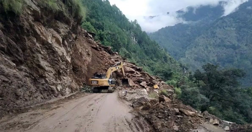 Landslide during Kedarnath Yatra