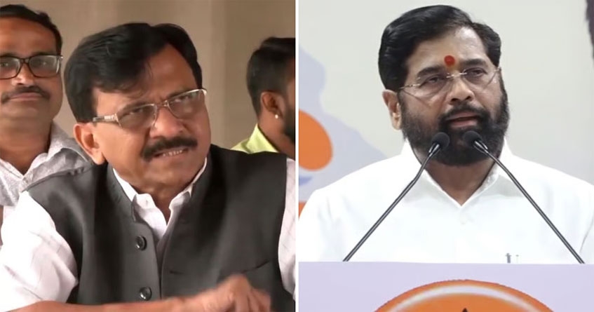 Sanjay Raut strong attack on Eknath Shinde