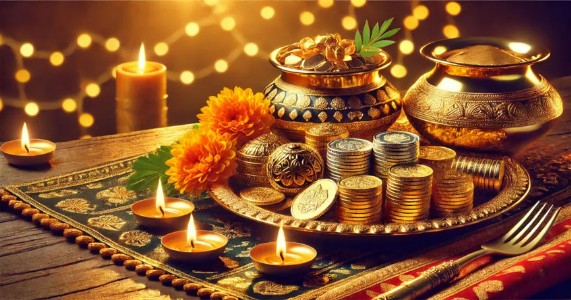 धनत्रयोदशीच्या मुहूर्तावर सोन्याची झेप; 10 ग्रॅमला 3600 रुपयांची उसळी, चांदीही झाली महाग