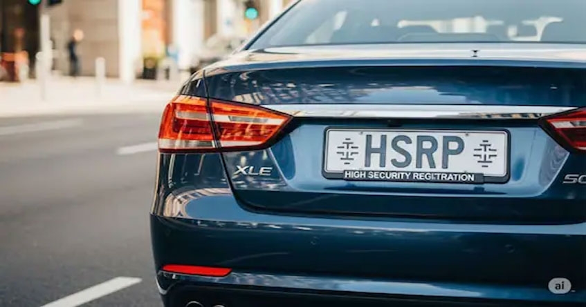 HSRP number plates