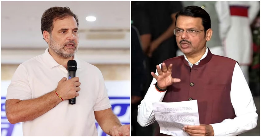 Rahul Gandhi CM Fadnavis