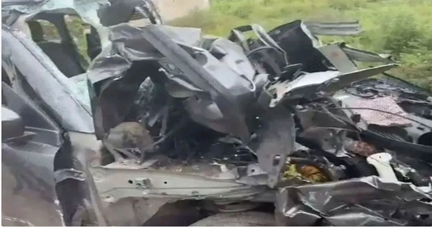 Nagpur Jabalpur highway Three killed