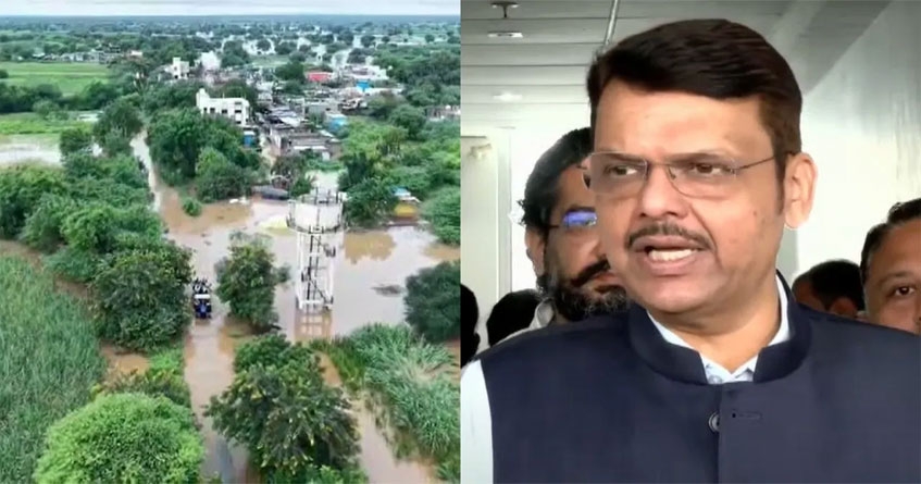 Relief from Maha govt for flood victims