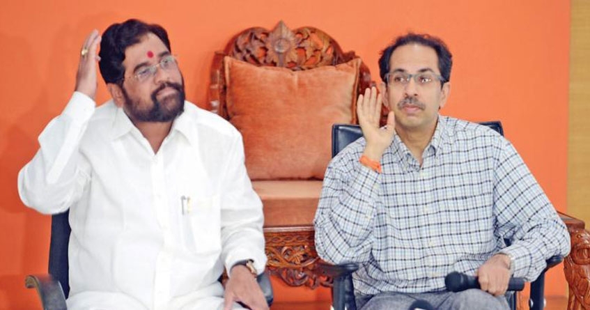 Eknath Shinde Uddhav Thackeray