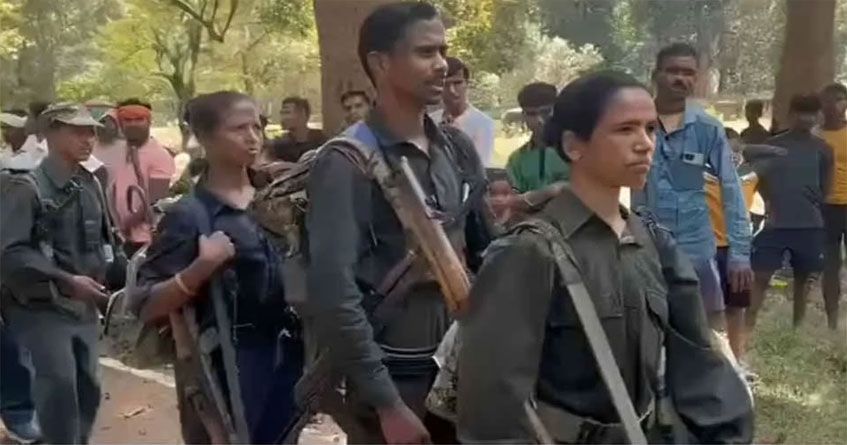 Naxalites surrender