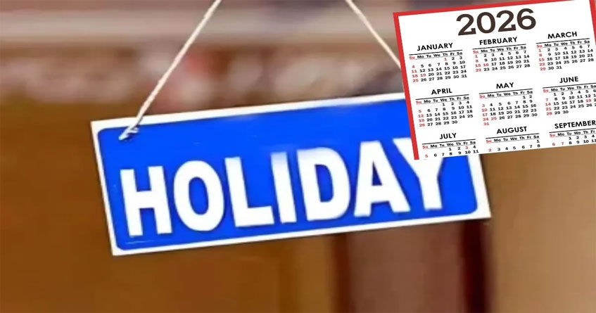 announces holidays