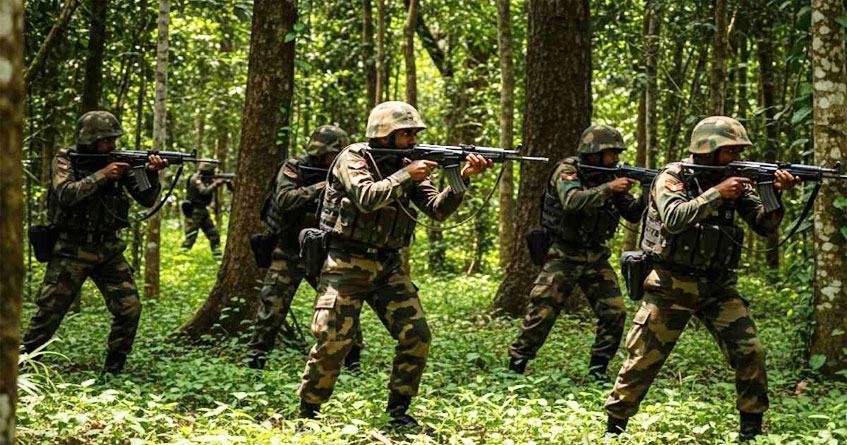 Four Naxalites killed