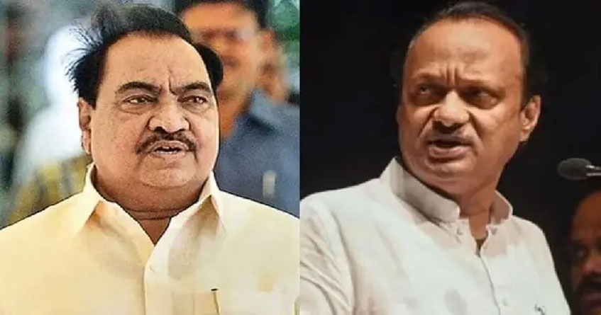 Eknath Khadse demands Ajit Pawar 