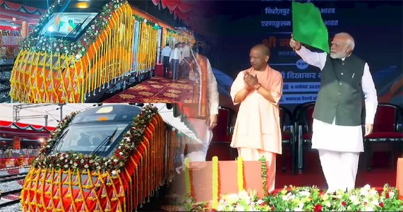 प्रत्येक भारतीयाला वंदे भारत ट्रेनचा अभिमान; पंतप्रधान मोदींच्या हस्ते वाराणसीतून चार नव्या सेवांचे लोकार्पण