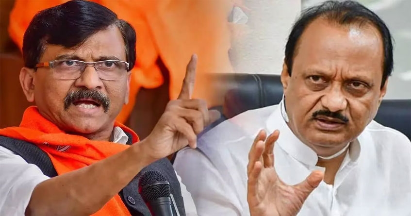 Ajit Pawar and Sanjay Raut