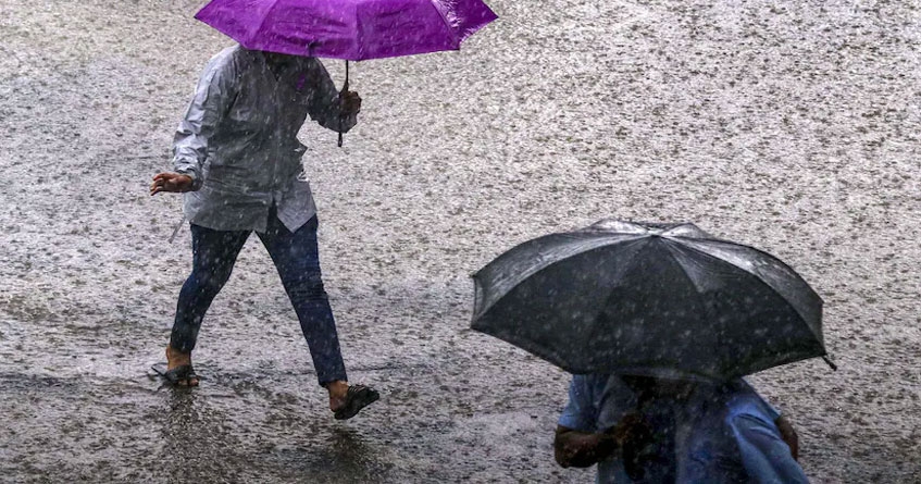 Rain warning