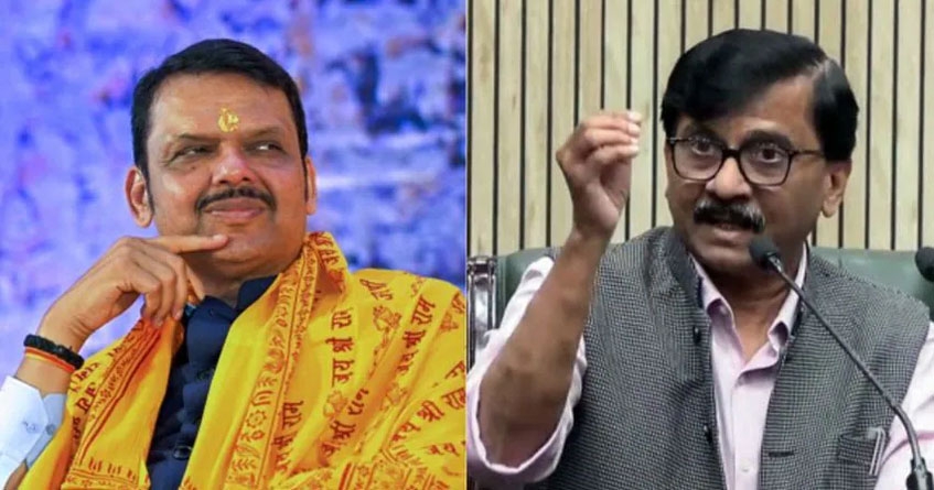 Sanjay Raut attack on CM Fadnavis