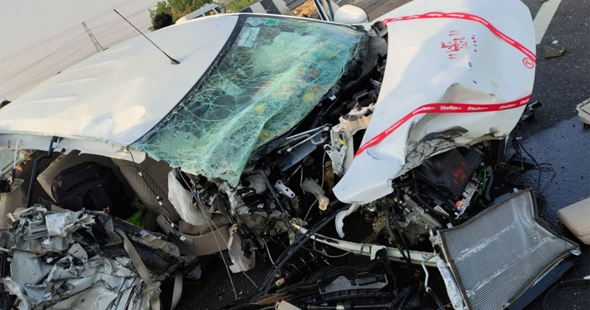 accident on Samruddhi Highway