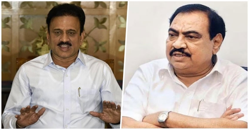 Girish Mahajan Eknath Khadse