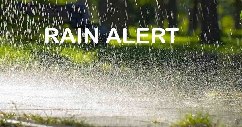 Rains Alert