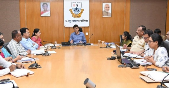 मानसूनपूर्व तयारी तातडीने पूर्ण करा; मनपा आयुक्त डॉ. अभिजीत चौधरी यांचे आदेश