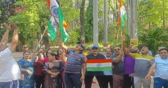 भारताची पाकिस्तानवर एयर स्ट्राईक; नागपूरमध्ये 'ऑपरेशन सिंदूर'च्या यशाचा जल्लोष