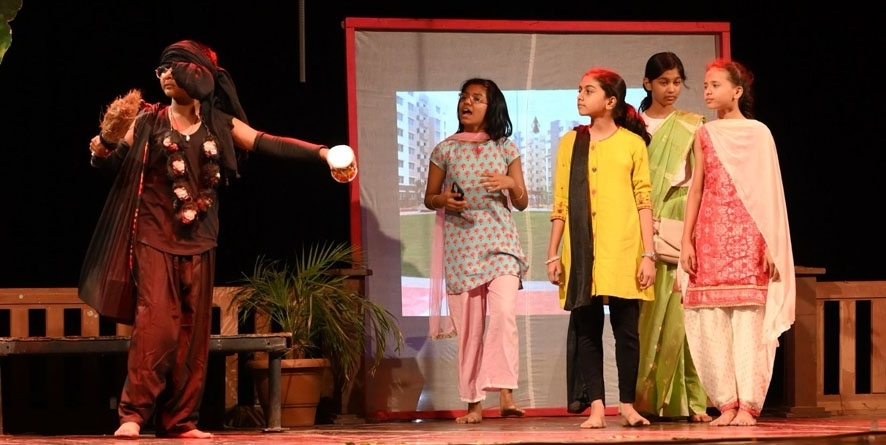 childrens drama workshop organized by Fundu Drama