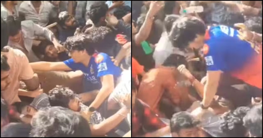 stampede during RCB