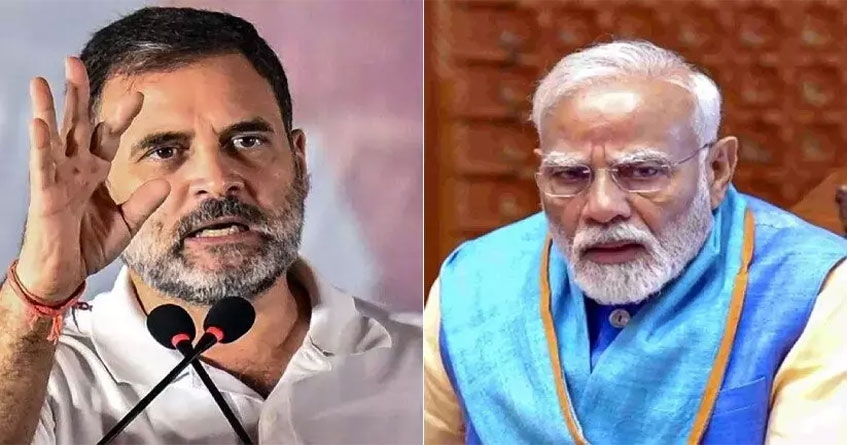  Rahul Gandhi slams PM Modi