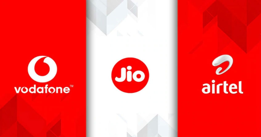 Airtel Jio Vodafone