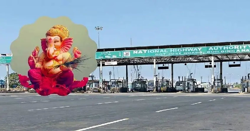Ganesh devotees Toll charges