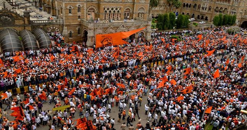 Maratha community march