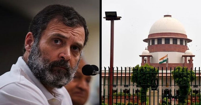 Supreme Court to Rahul Gandhi