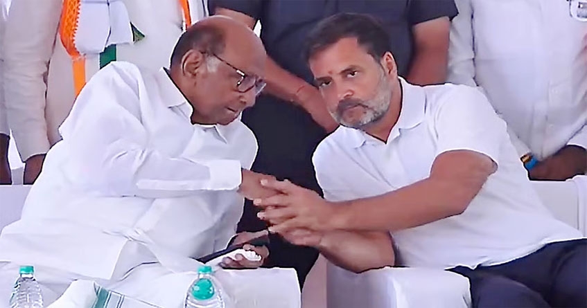 Sharad Pawar Rahul Gandhi
