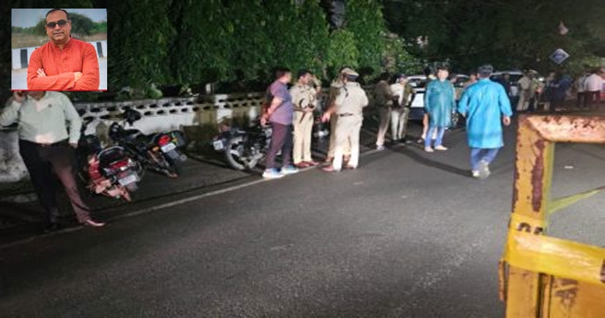 Businessman shot
