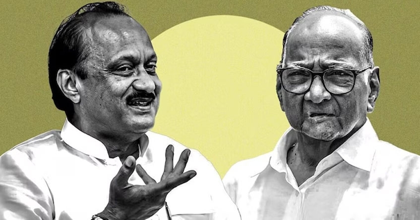 Ajit Pawar Sharad Pawar