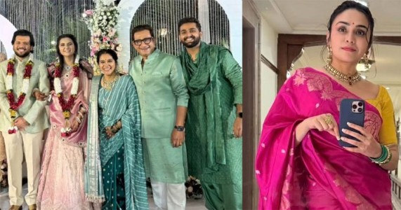 अभिनेता प्रसाद ओक यांचा लेक सार्थकचा साखरपुडा; कलाविश्वाची उपस्थिती!